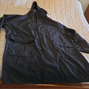 Uniqlo hoodie trench coat XL
